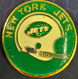 VTG 1971 New York Jets Pro Football NFL Properties INC Metal Belt Buckle