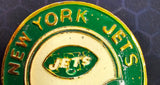 VTG 1971 New York Jets Pro Football NFL Properties INC Metal Belt Buckle