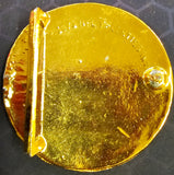 VTG 1971 New York Jets Pro Football NFL Properties INC Metal Belt Buckle