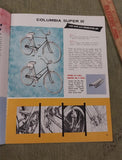 Vtg 1965 Action Line Columbia Muscle Bicycles Magazine Catalog Westfield Mass.