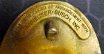 VTG 1980s Brass Anheuser Busch Budweiser Oval Eagle Belt Buckle
