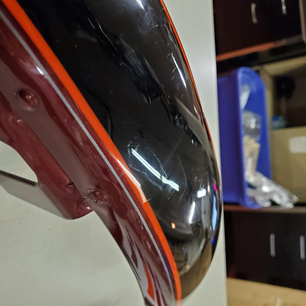Black Crimson Red Sunglo Harley FXR Dyna XL Sportster FXDL
