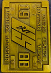 VTG 1988 XXIV Olympiad Seoul, Korea USA Shooting Team Brass Belt Buckle