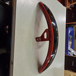 Black Crimson Red Sunglo??? Harley Super Glide Low Rider Street Bob FRONT FENDER