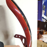 Black Crimson Red Sunglo??? Harley Super Glide Low Rider Street Bob FRONT FENDER