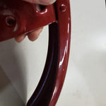 Black Crimson Red Sunglo??? Harley Super Glide Low Rider Street Bob FRONT FENDER