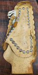 VTG Deputy Leather Toy Holster Metal Cap Gun Girls Boys Circle K Western Cowboy