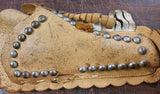 VTG Deputy Leather Toy Holster Metal Cap Gun Girls Boys Circle K Western Cowboy