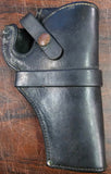 VTG Pre 1950 HH Heiser Maker Denver Colo. Black Leather Handgun Holster
