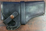 VTG Pre 1950 HH Heiser Maker Denver Colo. Black Leather Handgun Holster