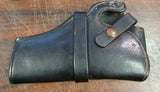 VTG Pre 1950 HH Heiser Maker Denver Colo. Black Leather Handgun Holster