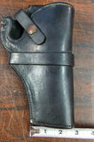 VTG Pre 1950 HH Heiser Maker Denver Colo. Black Leather Handgun Holster