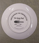 1991 Limited Edition Harley Christmas Plate "The Skating Party" Circa 1938