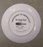 1991 Limited Edition Harley Christmas Plate "The Skating Party" Circa 1938