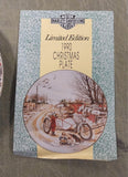 Harley Davidson 1990 Limited Edition Christmas Plate "Rural Delivery" Circa 1915