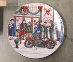 1987 Harley Christmas Plate "The Joy of Giving" Fourth Issue Collectors America