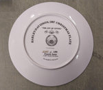 1987 Harley Christmas Plate "The Joy of Giving" Fourth Issue Collectors America