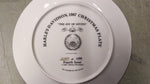 1987 Harley Christmas Plate "The Joy of Giving" Fourth Issue Collectors America