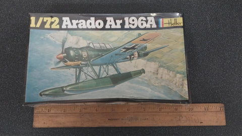 New Sealed Heller 1/72 Arado Ar 196A Airplane Model 241 Kit France 46 Pieces
