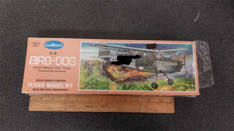 Guillow's O-IE Bird-Dog South Vietnam "FAC" Scale Flying Model Airplane Kit 902