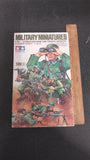 Tamiya Military Miniatures German Machine Gun Troops Infantry Model Kit 1/35