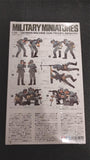 Tamiya Military Miniatures German Machine Gun Troops Infantry Model Kit 1/35