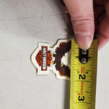 Harley-Davidson X-Small Eagle Bar Shield Decal outside window Sticker Emblem Dec