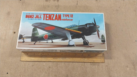 B6N2 "Jill" Tenzan Type 12 Reinforcer Airplane Model 1/72 Fighter Series Bomber