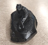 Vtg Handcrafted Pennsylvania Hard Coal Figurines Alligator Wild Life Animal