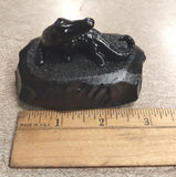 Vtg Handcrafted Pennsylvania Hard Coal Figurines Alligator Wild Life Animal