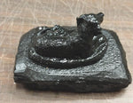 Vtg Black Labrador Glossy Handcrafted Pennsylvania Hard Coal Collectible Dog