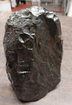 Vtg Black Glossy Virgin Mary Handcrafted Pennsylvania Hard Coal Collectible New