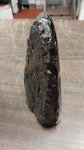 Vtg Black Glossy Virgin Mary Handcrafted Pennsylvania Hard Coal Collectible New