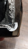 Vtg Black Glossy Virgin Mary Handcrafted Pennsylvania Hard Coal Collectible New
