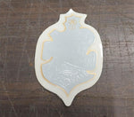 Small Inside Window Harley Davidson Shield Black Gold Inside Decal Sticker