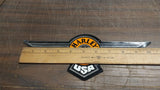 Medium Harley Davidson Wings USA Decal Sticker Star Decor Black Orange Chrome
