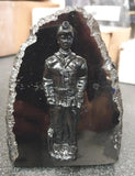 Coal Miner in Uniform Figure Hand Crafted Pennsylvania Hard Coal Collectible New