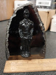 Coal Miner in Uniform Figure Hand Crafted Pennsylvania Hard Coal Collectible New