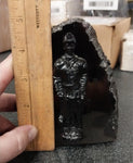 Coal Miner in Uniform Figure Hand Crafted Pennsylvania Hard Coal Collectible New