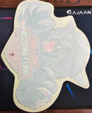 NOS Genuine Harley Davidson Motorcycles Large Black Panther Decal Sticker