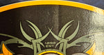 Metzeler 888 Triple Eight Motorcycle Tires Gold Winged Glossy Decal Sticker Pair