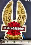 NOS Large Genuine Harley Davidson Bar and Shield Eagle Wings Decal Sticker