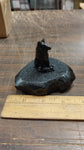 Black Collie Collectible Dog Animal Carved Hand Crafted Pennsylvania Hard Coal