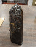 Infant of Prague Statue in Black Hand Crafted Pennsylvania Hard Coal Religious