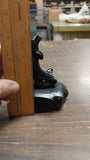Black Dolphin Collectible Hand Crafted Pennsylvania Hard Coal Aquatic Animals