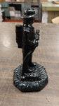 New Fireman Firefighter Uniform Carved Hand Crafted Pennsylvania Hard Coal