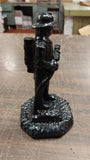 New Fireman Firefighter Uniform Carved Hand Crafted Pennsylvania Hard Coal