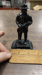 New Fireman Firefighter Uniform Carved Hand Crafted Pennsylvania Hard Coal