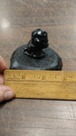 Black Cocker Spaniel Puppy Carved Figurine Pet Animal Pa Hand Crafted Hard Coal