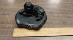 Black Sheep Dog Hand Crafted Pa Coal Figurine Herding Farm Animals Collectible
